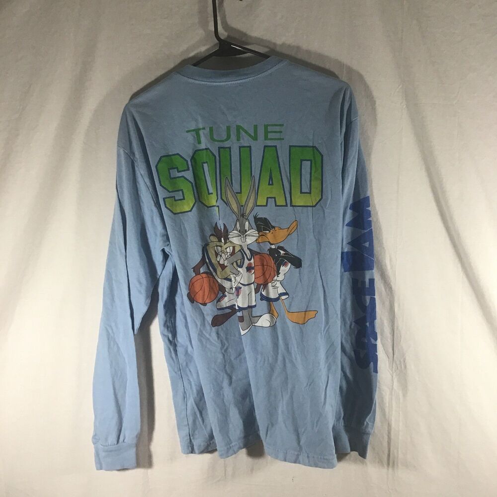 Looney Tunes Space Jam Tune Squad Long Sleeve Shirt - Bugs Bunny - Men's Size L